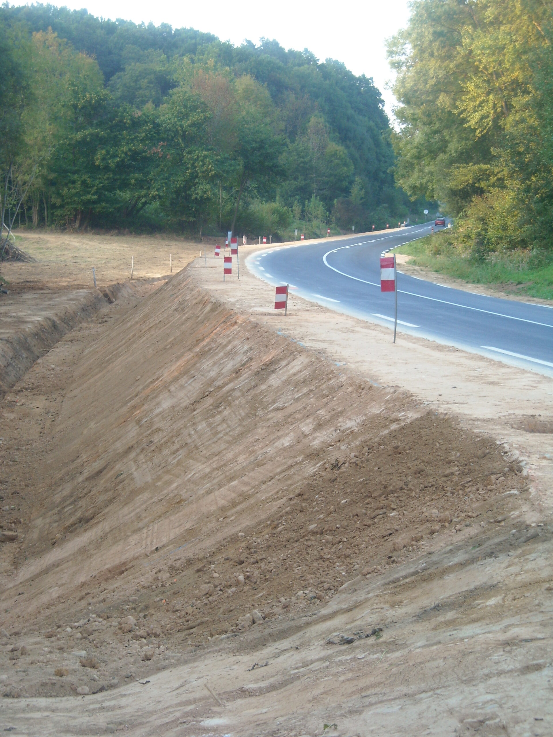 Elargissement de talus RD939 Barranques